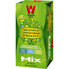 Skinny Greeny green tea Wissotzky 25 bags*1.5 gr
